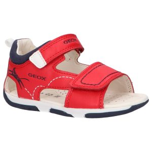 Geox Tapuz Red Sandals